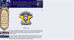 Desktop Screenshot of lawenforcementfund.org